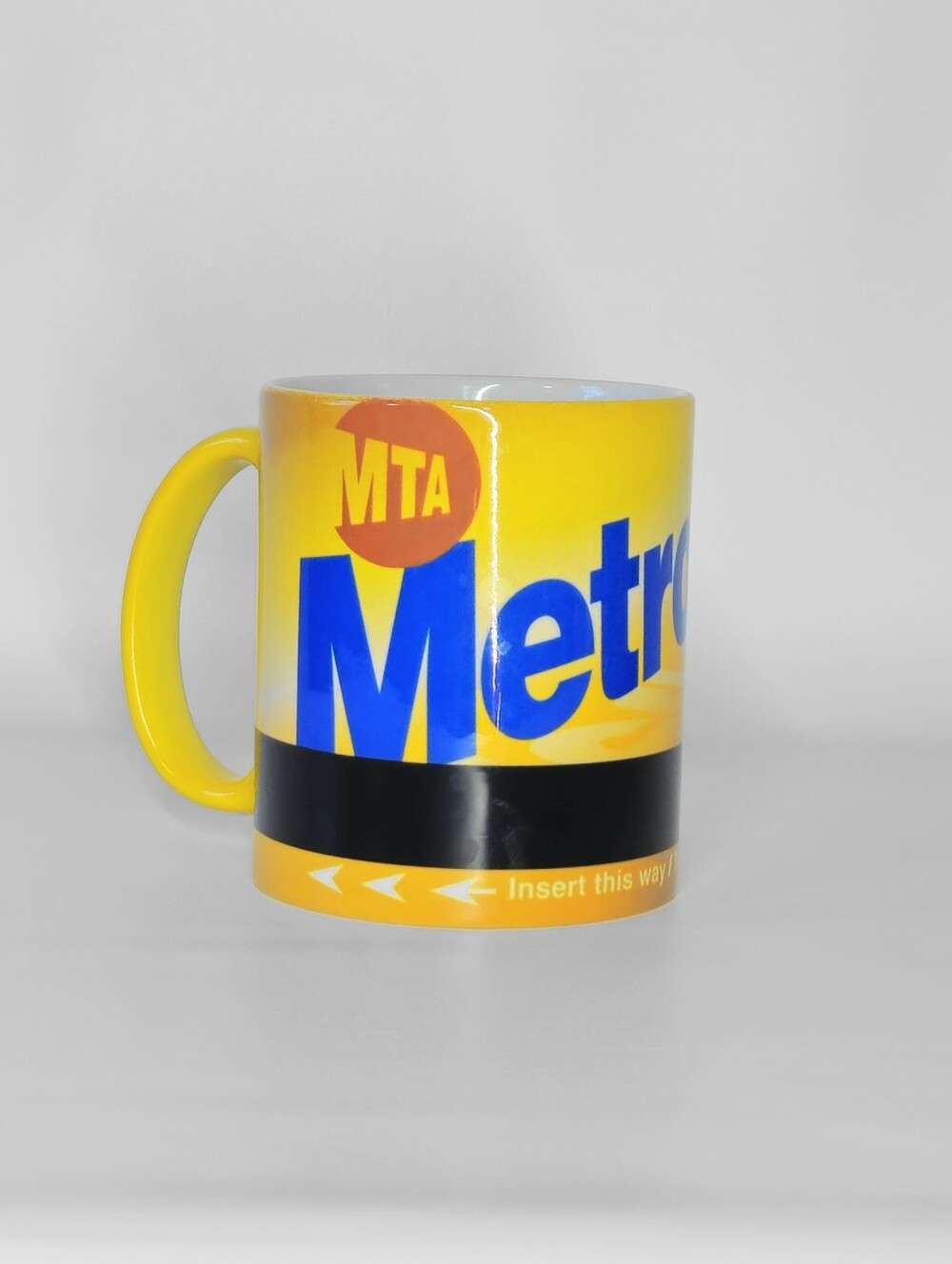 MetroCard Mug 3.75" Mug NYC MTA Subway Metropolitan Museum 2011 Official Transit